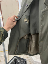 Load image into Gallery viewer, 1980s Marithe Francois Girbaud x Closed Military Blazer with Padded Shoulders - Size L