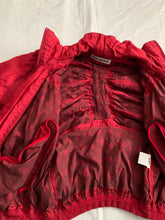 Load image into Gallery viewer, aw2007 Issey Miyake APOC Cropped Red Jacket with Pleats and Ribbing Details - Size S