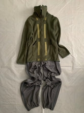 Load image into Gallery viewer, 1990s Lad Musician Gunmetal Full Side Zip Nylon Pants - Size OS