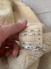 Load image into Gallery viewer, 1990s Armani Tan Suede Mouton Jacket - Size L