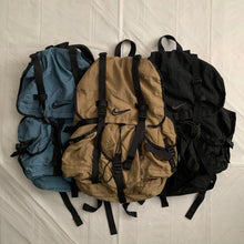 Load image into Gallery viewer, 1990s Vintage Nike Black Nylon Parachute Backpack - Size OS