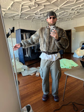 Load image into Gallery viewer, 1990s Armani Oversized Faux Fur Bomber - Size L