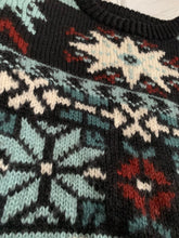 Load image into Gallery viewer, 1990s Katharine Hamnett Cropped Nordic Intarsia Sweater - Size M