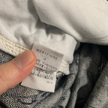 Load image into Gallery viewer, ss2008 Issey Miyake APOC Mapping Graphic Denim - Size XL