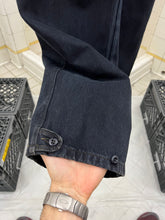 Load image into Gallery viewer, 1980s Marithe Francois Girbaud Pleated Denim Pants with Buttoned Pockets - Size M