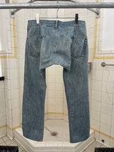 Load image into Gallery viewer, ss2005 Junya Watanabe U Shaped Washed Denim - Size M