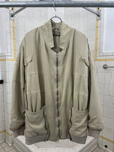 Load image into Gallery viewer, 1980s Marithe Francois Girbaud x Closed Beige Waist Cinch Bomber - Size L