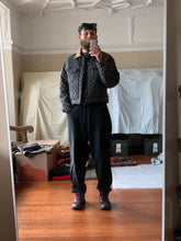 Load image into Gallery viewer, 1990s Armani Heavy Textured Quilted Nylon Trucker Jacket - Size XL
