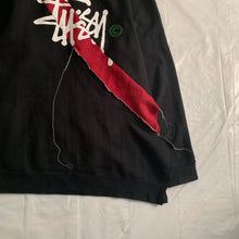 Load image into Gallery viewer, 2015 Kiko Kostadinov x Stussy Japan Exclusive Reconstructed Hoodie - Size L