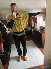 Load image into Gallery viewer, aw1987 Issey Miyake Earth Tone Nylon Circle Pattern Staff Crewneck - Size OS