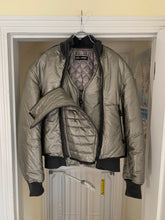 Load image into Gallery viewer, aw1994 Issey Miyake Dual Zip Robocop Bomber with Coated Nylon - Size XL