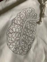 Load image into Gallery viewer, 2001 Bernhard Willhelm Lung Embroidered White Hoodie - Size M