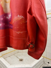 Load image into Gallery viewer, aw1991 Yohji Yamamoto 6.1 The Men 22nd Century Sweetheart Pin Up Leather Jacket - Size OS
