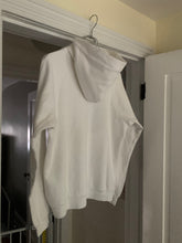 Load image into Gallery viewer, 2001 Bernhard Willhelm Lung Embroidered White Hoodie - Size M