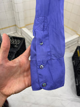 Load image into Gallery viewer, 1980s Katharine Hamnett Purple Silk Cargo Shirt - Size L