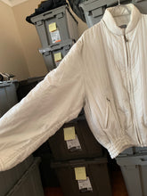 Load image into Gallery viewer, 1980s Issey Miyake White Quilted Nylon Bomber Jacket - Size S