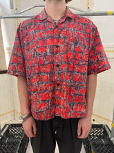 Load image into Gallery viewer, 1980s Katharine Hamnett Red Brick Graphic Shirt - Size M