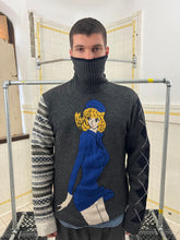 Load image into Gallery viewer, aw2007 Yohji Yamamoto Shotaro Ishinomori Cyborg 009 GIRLS Turtleneck - Size L