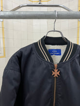 Load image into Gallery viewer, 1990s Vintage Destroy by John Richmond Fleece-Lined Logo Bomber - Size L