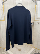 Load image into Gallery viewer, 2000s Mandarina Duck Navy Crewneck with Hidden Mesh Kangaroo Pocket - Size S