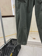Load image into Gallery viewer, 1980s Marithe Francois Girbaud Green Patch Pocket Paneled Trousers with Adjustable Synch Hem Detail - Size M