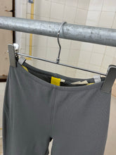 Load image into Gallery viewer, 2000s Mandarina Duck Futuristic Slate Grey Textured Leggings - Size XS