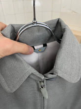 Load image into Gallery viewer, Late 1990s Mandarina Duck Light Grey Egg Cell Tailored Blouson - Size S