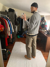 Load image into Gallery viewer, 1990s Armani Grey Paneled Mohair Sweater - Size XL