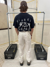 Load image into Gallery viewer, 1980s Marithe Francois Girbaud x Closed Black Logo Print Tee - Size L