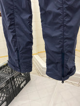 Load image into Gallery viewer, 2000s Armani Navy Futuristic Padded Nylon Pants - Size S