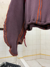 Load image into Gallery viewer, Seeing Red Marron Dyed Elephant Trunk Hoodie with Red Token Bag - Size OS