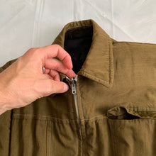 Load image into Gallery viewer, ss1999 CDGH+ Reversible Olive Work Jacket with Frill Lining - Size M