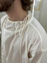 Load image into Gallery viewer, 1980s Marithe Francois Girbaud Pullover Shirt with Faux Placket and Neck String Detailing - Size M