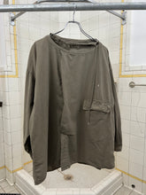 Load image into Gallery viewer, 1980s Marithe Francois Girbaud Pullover Shirt with Faux Placket and Neck String Detailing - Size M