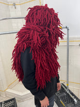 Load image into Gallery viewer, aw2002 Issey Miyake Oversized Red Twisted Wool Scarf - Size OS