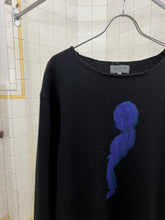 Load image into Gallery viewer, aw2009 Yohji Yamamoto "Manneken Pis" Intarsia Sweater - Size L