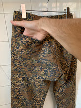 Load image into Gallery viewer, 2000s Vintage APC "Platanenmuster" Camo Brushed Cotton Trousers - Size S