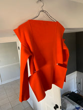 Load image into Gallery viewer, 1990s Issey Miyake Red Square Cutout Sweater - Size M