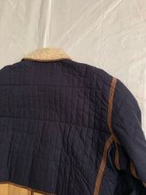 Load image into Gallery viewer, 1990s Armani Quilted B-3 Jacket with Sherpa Lined Collar and Extended Hem - Size XL