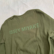 Load image into Gallery viewer, 1990s Issey Miyake Faded Earth Tone Forest Green Crewneck - Size M