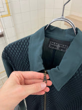 Load image into Gallery viewer, 1990s Dexter Wong Forest Green Jacket with Mesh Netting - Size M