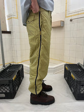 Load image into Gallery viewer, 1990s Armani Textured Iridescent Yellow Nylon Snow Pants - Size M