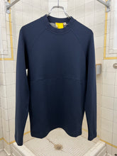 Load image into Gallery viewer, 2000s Mandarina Duck Navy Crewneck with Hidden Mesh Kangaroo Pocket - Size S