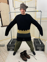 Load image into Gallery viewer, aw1993 Comme des Garcons Homme Plus Oversized Mockneck Bleached Knit Sweater - Size XL