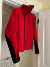 Load image into Gallery viewer, 1990s Vexed Generation Red Ninja Neck Fleece Zip Up - Size S