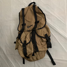 Load image into Gallery viewer, 1990s Vintage Nike Khaki Nylon Parachute Backpack - Size OS