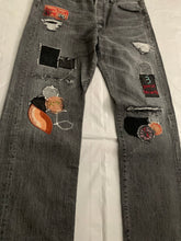Load image into Gallery viewer, 2000s Yohji Yamamoto x Spotted Horse Repaired Distressed Denim - Size XL