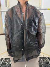 Load image into Gallery viewer, aw1993 Issey Miyake Sheer Polyester Crinkle Shirt - Size M