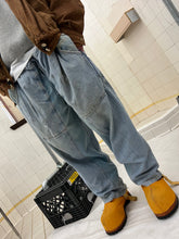 Load image into Gallery viewer, 1980s Marithe Francois Girbaud Modular Paneled Jeans with Tubular Coin Bag Pockets - Size M