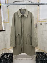 Load image into Gallery viewer, Late 1990s Mandarina Duck Egg Cell Padded High Neck Trench - Size L